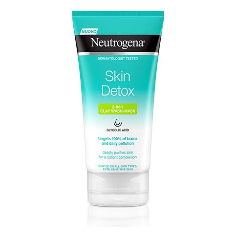 Neutrogena® Skin Detox Maschera Purificante all'argilla 2in1